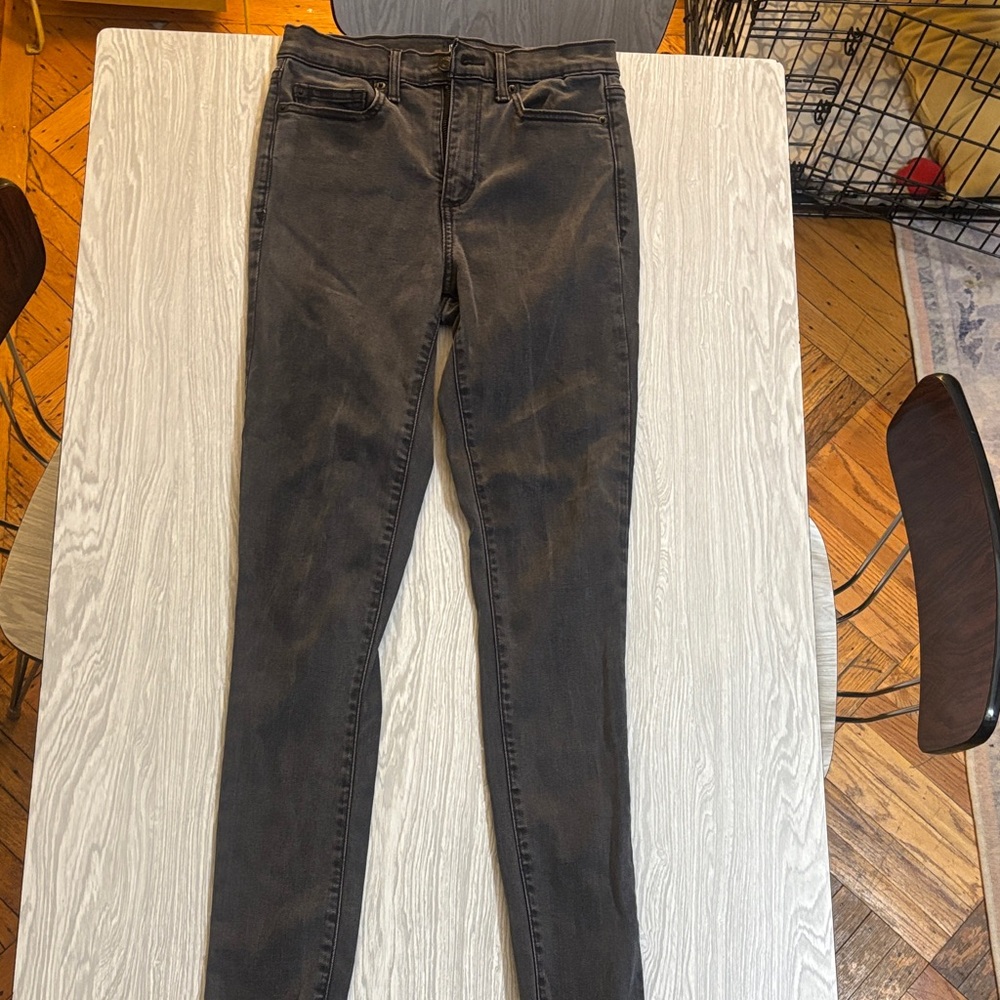 Gap Denim 1969 True Skinny Black Jeans, 26R